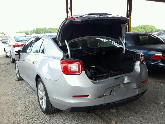1G11H5SL0EU152466 - 2014 CHEVROLET MALIBU LTZ 银色 照片 3