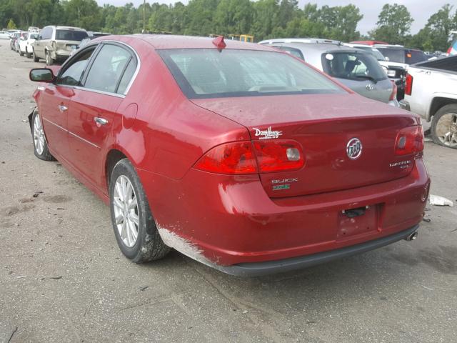 1G4HC5EM1BU108816 - 2011 BUICK LUCERNE CX RED photo 3