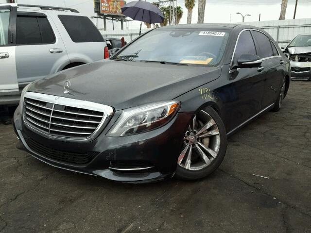 WDDUG8CB9EA049732 - 2014 MERCEDES-BENZ S 550 BLACK photo 2