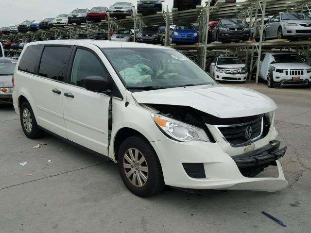 2V8HW44159R599562 - 2009 VOLKSWAGEN ROUTAN S WHITE photo 1