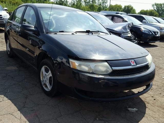 1G8AG52F74Z123675 - 2004 SATURN ION LEVEL BLACK photo 1