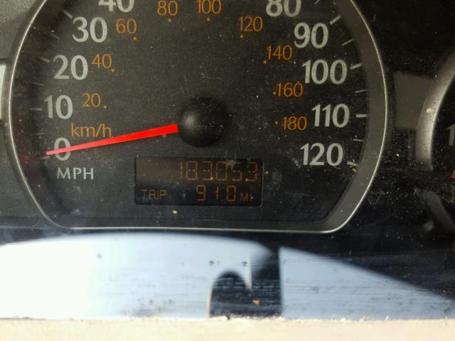 1G8AG52F74Z123675 - 2004 SATURN ION LEVEL BLACK photo 8