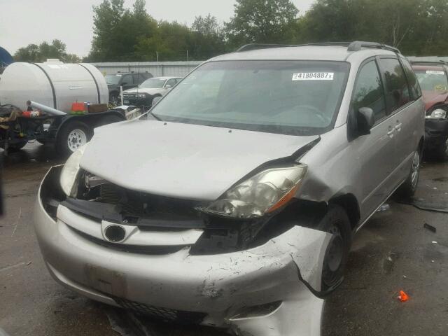 5TDZA23C06S544820 - 2006 TOYOTA SIENNA GRAY photo 2