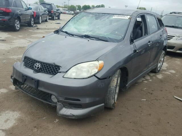 2T1KR32E54C209478 - 2004 TOYOTA COROLLA MA GRAY photo 2