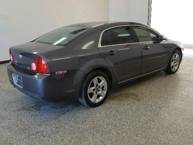1G1ZC5E08A4124105 - 2010 CHEVROLET MALIBU 1LT გრაფიტი ფოტო 4