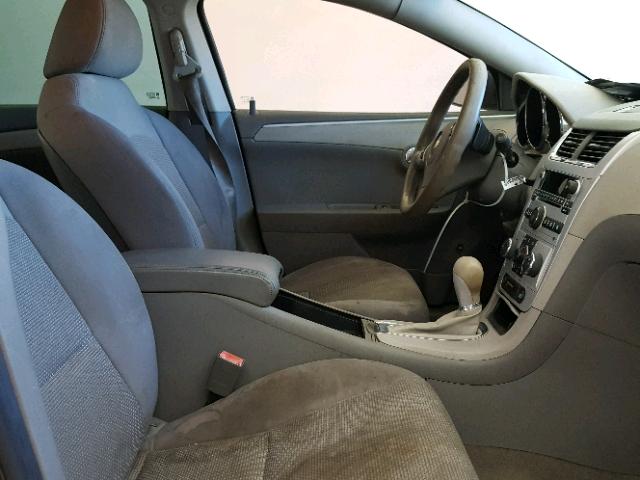 1G1ZC5E08A4124105 - 2010 CHEVROLET MALIBU 1LT გრაფიტი ფოტო 5