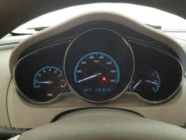 1G1ZC5E08A4124105 - 2010 CHEVROLET MALIBU 1LT გრაფიტი ფოტო 8