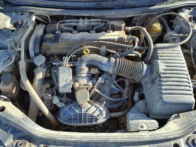 1C3EL46XX4N402890 - 2004 CHRYSLER SEBRING LX CHARCOAL photo 7