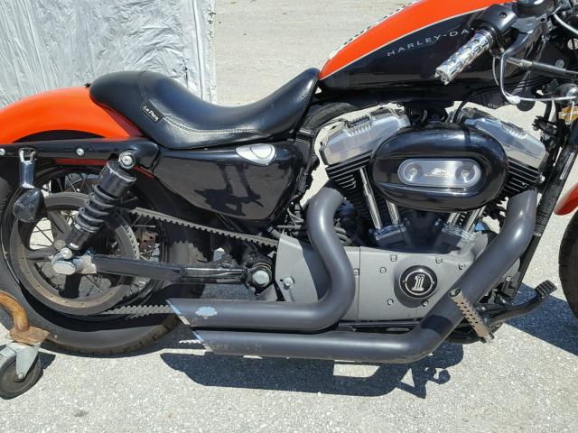 1HD1CZ3158K427600 - 2008 HARLEY-DAVIDSON XL1200 N BLACK photo 7