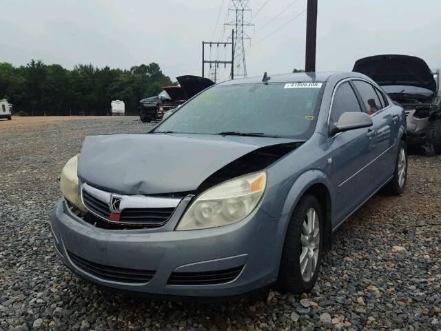 1G8ZS57N77F171992 - 2007 SATURN AURA XE BLUE photo 2