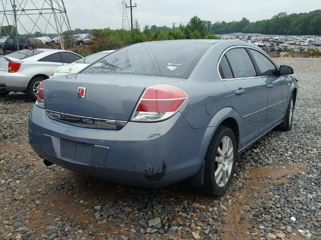 1G8ZS57N77F171992 - 2007 SATURN AURA XE BLUE photo 4