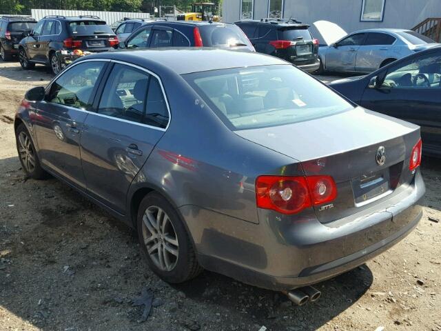 3VWSG71K45M608781 - 2005 VOLKSWAGEN NEW JETTA GRAY photo 3