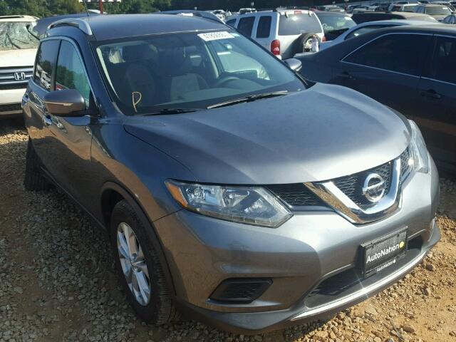 5N1AT2MT6EC837560 - 2014 NISSAN ROGUE GRAY photo 1