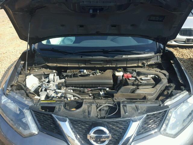 5N1AT2MT6EC837560 - 2014 NISSAN ROGUE GRAY photo 7