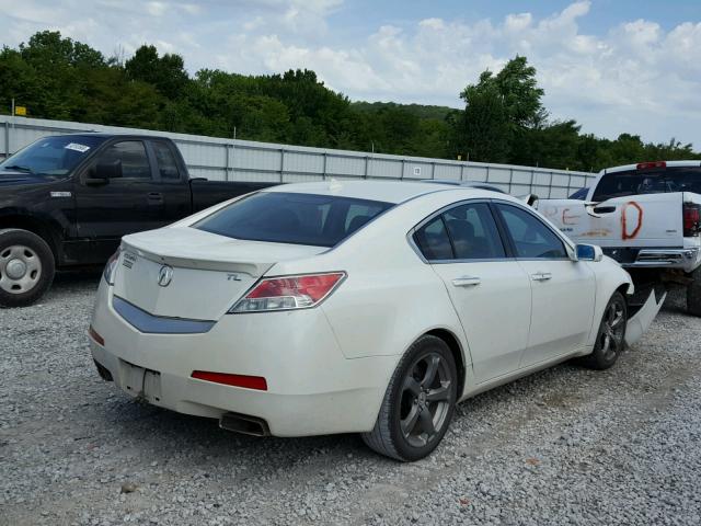 19UUA8F5XAA013898 - 2010 ACURA TL WHITE photo 4