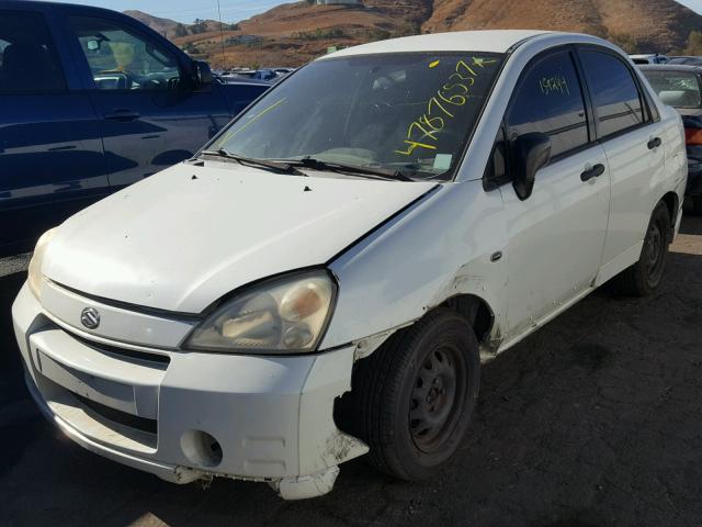 JS2RA41S735164628 - 2003 SUZUKI AERIO S WHITE photo 2