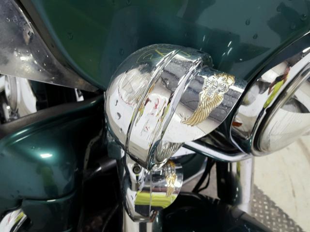 1HD1FCW14YY600553 - 2000 HARLEY-DAVIDSON FLHTCUI Жасыл фото 11