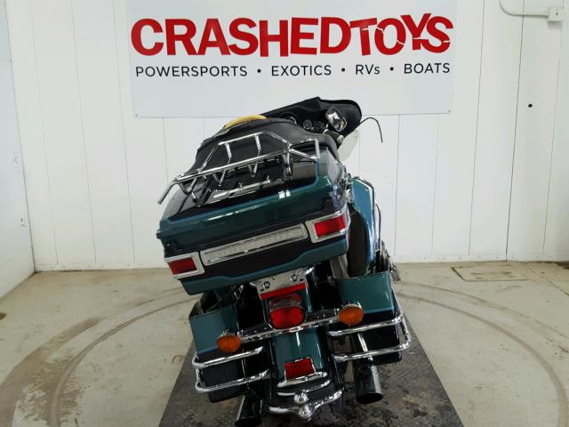 1HD1FCW14YY600553 - 2000 HARLEY-DAVIDSON FLHTCUI Жасыл фото 4