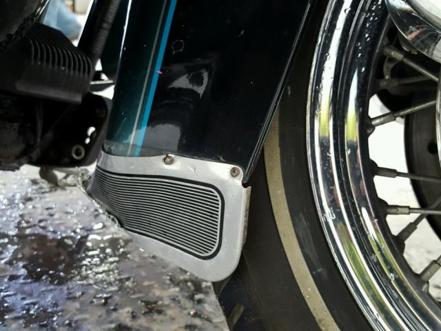 1HD1FCW14YY600553 - 2000 HARLEY-DAVIDSON FLHTCUI Жасыл фото 9