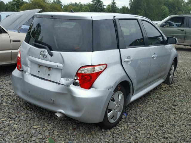 JTKKT624560148214 - 2006 TOYOTA SCION XA SILVER photo 4