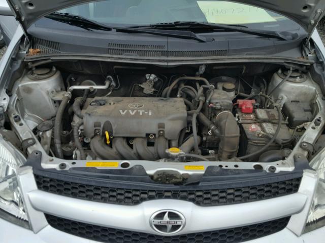 JTKKT624560148214 - 2006 TOYOTA SCION XA SILVER photo 7