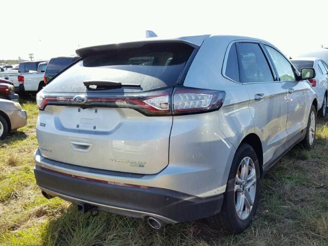 2FMPK4K91HBC15534 - 2017 FORD EDGE Білий фото 4