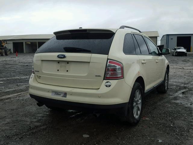 2FMDK39C77BA91850 - 2007 FORD EDGE SEL P CREAM photo 4