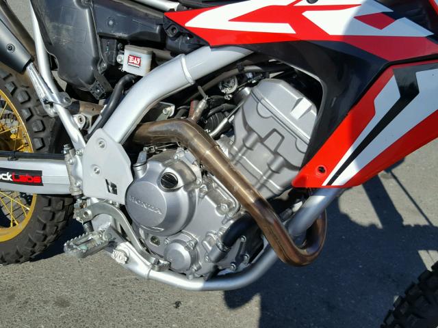 MLHMD4415H5001947 - 2017 HONDA CRF250 L RED photo 7