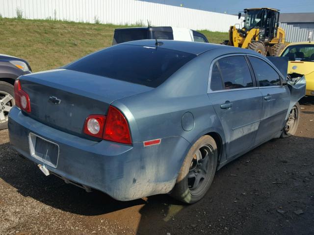 1G1ZG57B794216756 - 2009 CHEVROLET MALIBU LS Mavi foto 4