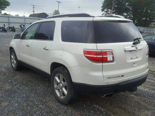 5GZEV33747J131050 - 2007 SATURN OUTLOOK SP თეთრი ფოტო 3