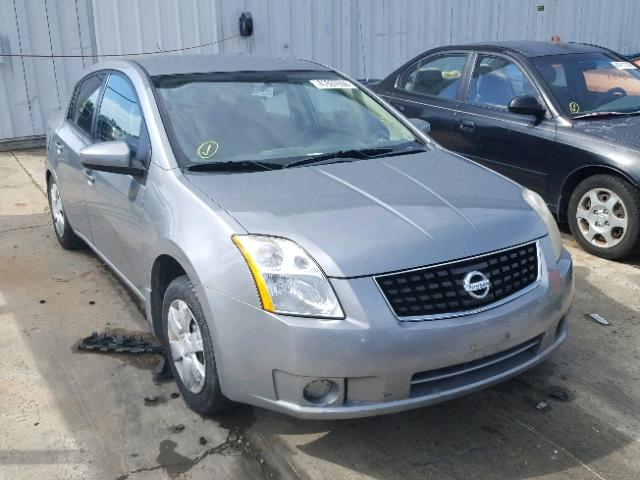 3N1AB61E38L722625 - 2008 NISSAN SENTRA 2.0 GRAY photo 1