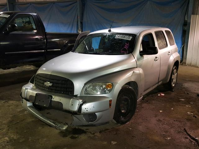 3GNCA13B19S640440 - 2009 CHEVROLET HHR LS Plata foto 2