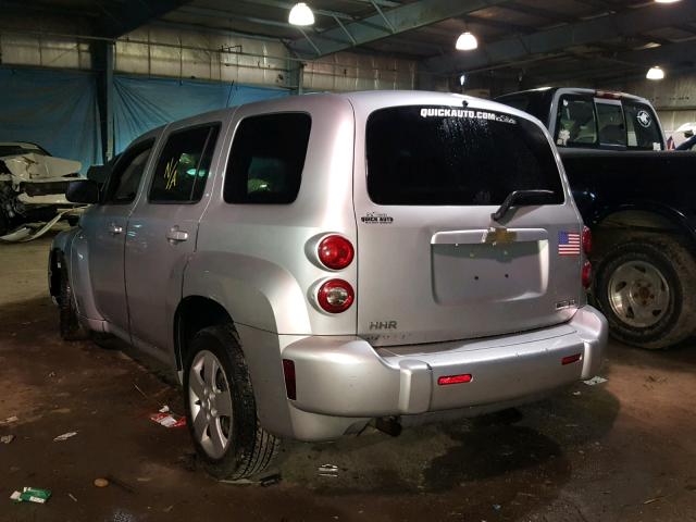 3GNCA13B19S640440 - 2009 CHEVROLET HHR LS Plata foto 3