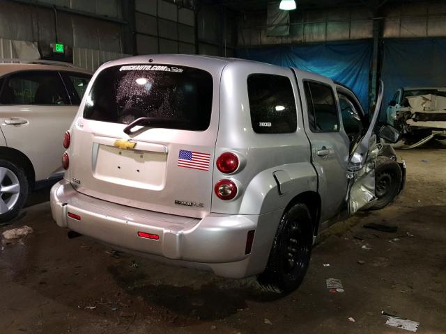 3GNCA13B19S640440 - 2009 CHEVROLET HHR LS Plata foto 4