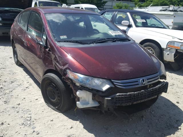 JHMZE2H52BS009132 - 2011 HONDA INSIGHT LX RED photo 1