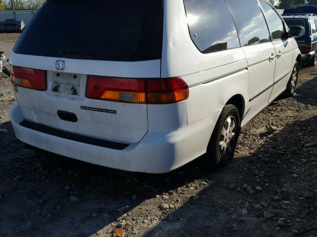 5FNRL18053B100061 - 2003 HONDA ODYSSEY EX WHITE photo 4