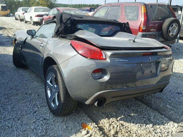 1G2MG35X18Y103031 - 2008 PONTIAC SOLSTICE G GRAY photo 3