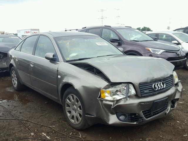 WAULT64B42N119479 - 2002 AUDI A6 3.0 QUA GRAY photo 1