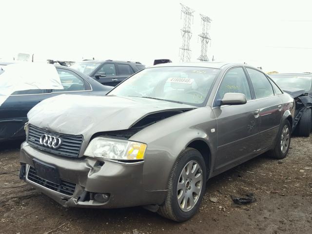 WAULT64B42N119479 - 2002 AUDI A6 3.0 QUA GRAY photo 2