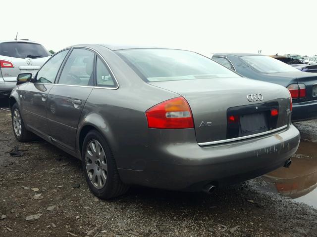 WAULT64B42N119479 - 2002 AUDI A6 3.0 QUA GRAY photo 3