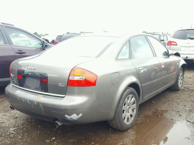 WAULT64B42N119479 - 2002 AUDI A6 3.0 QUA GRAY photo 4