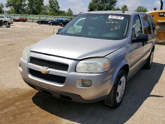 1GNDV23LX6D107389 - 2006 CHEVROLET UPLANDER L 银色 照片 2