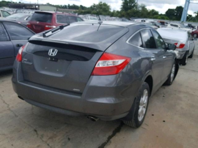 5J6TF2H51AL012031 - 2010 HONDA ACCORD CRO GRAY photo 4