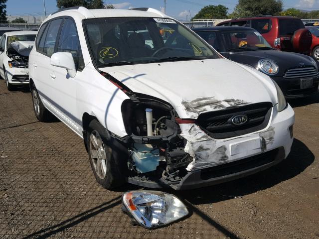 KNAFG526X77038905 - 2007 KIA RONDO LX WHITE photo 1