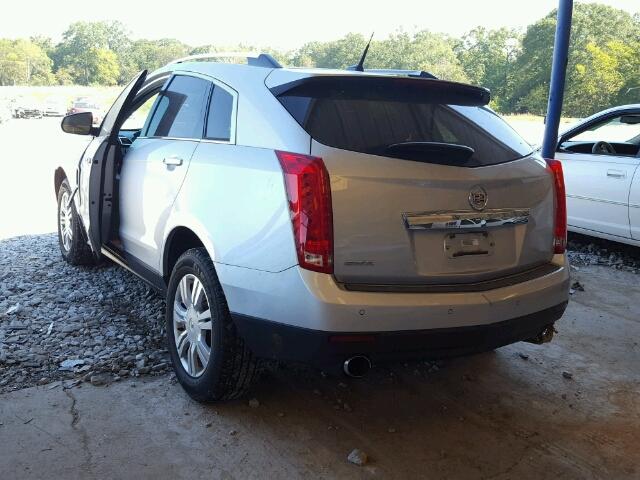 3GYFNAEY3AS500156 - 2010 CADILLAC SRX SILVER photo 3