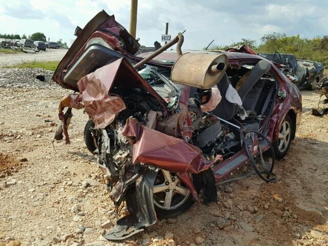 1HGCM55694A088432 - 2004 HONDA ACCORD EX RED photo 2