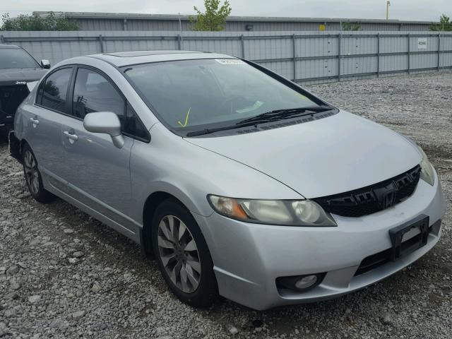 1HGFA16909L003092 - 2009 HONDA CIVIC EXL 银色 照片 1