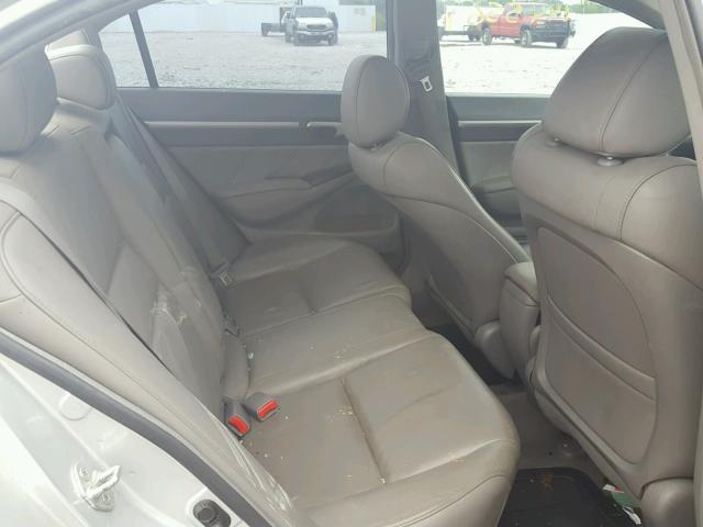 1HGFA16909L003092 - 2009 HONDA CIVIC EXL 银色 照片 6