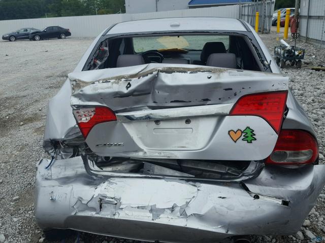 1HGFA16909L003092 - 2009 HONDA CIVIC EXL 银色 照片 9