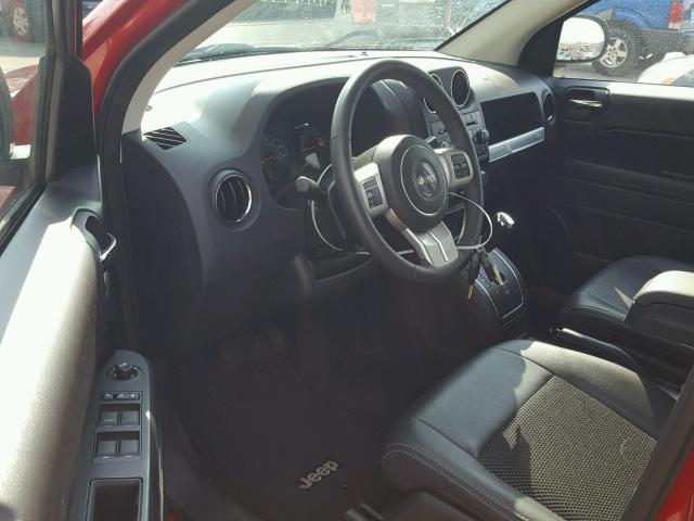 1C4NJCBA7GD682212 - 2016 JEEP COMPASS SP 红色 照片 9